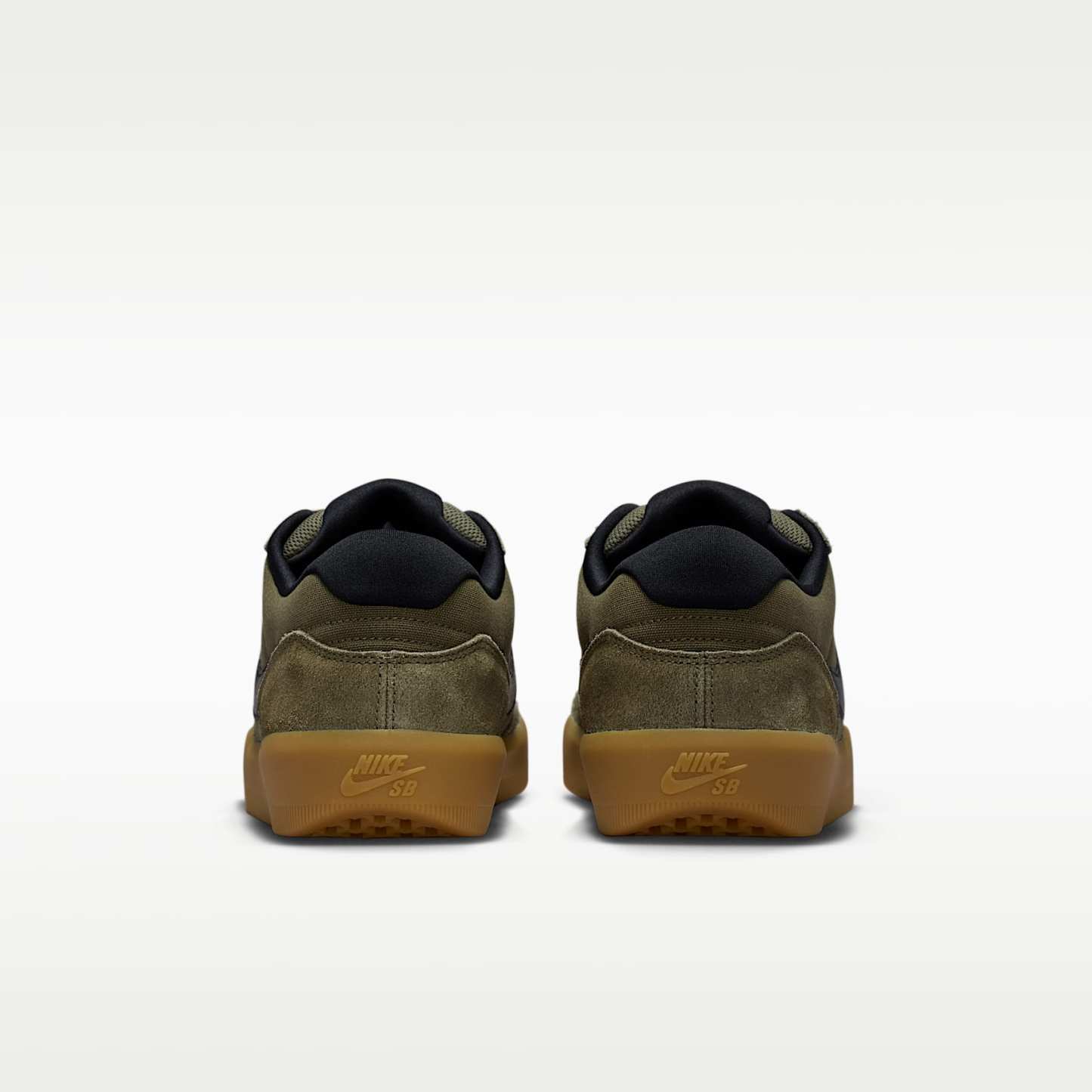 Nike SB Force 58 Skateboardschuh – Medium Olive/Medium Olive/Gum Light Brown/Schwarz