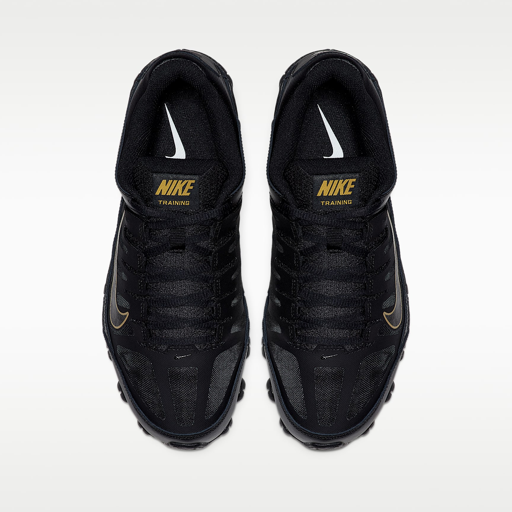 Nike Reax 8 TR Workout-Schuh für Herren – Schwarz/Schwarz/Metallic Gold