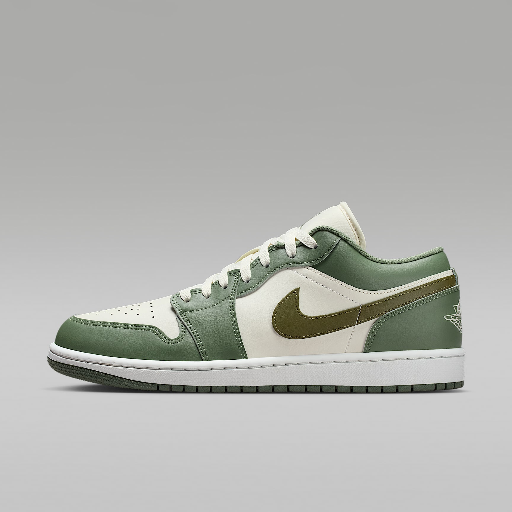 Air Jordan 1 Low Herrenschuh – Vintage Lichen/Summit White/Medium Olive