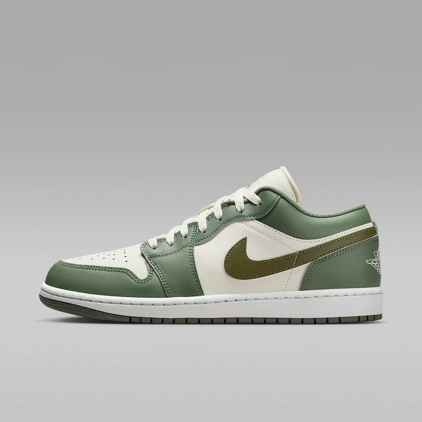 Air Jordan 1 Low Herrenschuh – Vintage Lichen/Summit White/Medium Olive