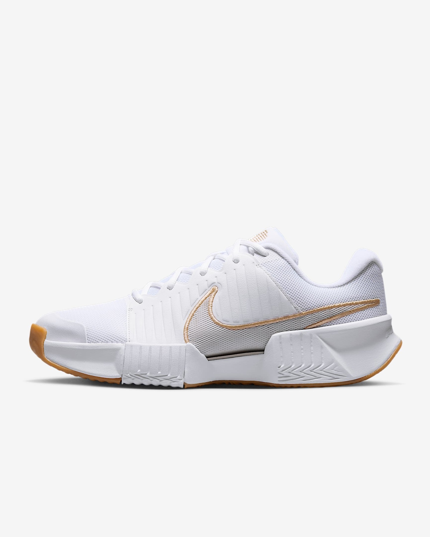 Nike Zoom GP Challenge Pro Clay Court-Tennisschuhe für Herren – Weiß/Summit White/Linen/Light Orewood Brown
