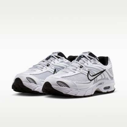 Nike Air Max Moto 2K Schuh (Herren) – Weiß/Schwarz/Wolf Grey/Metallic Silver