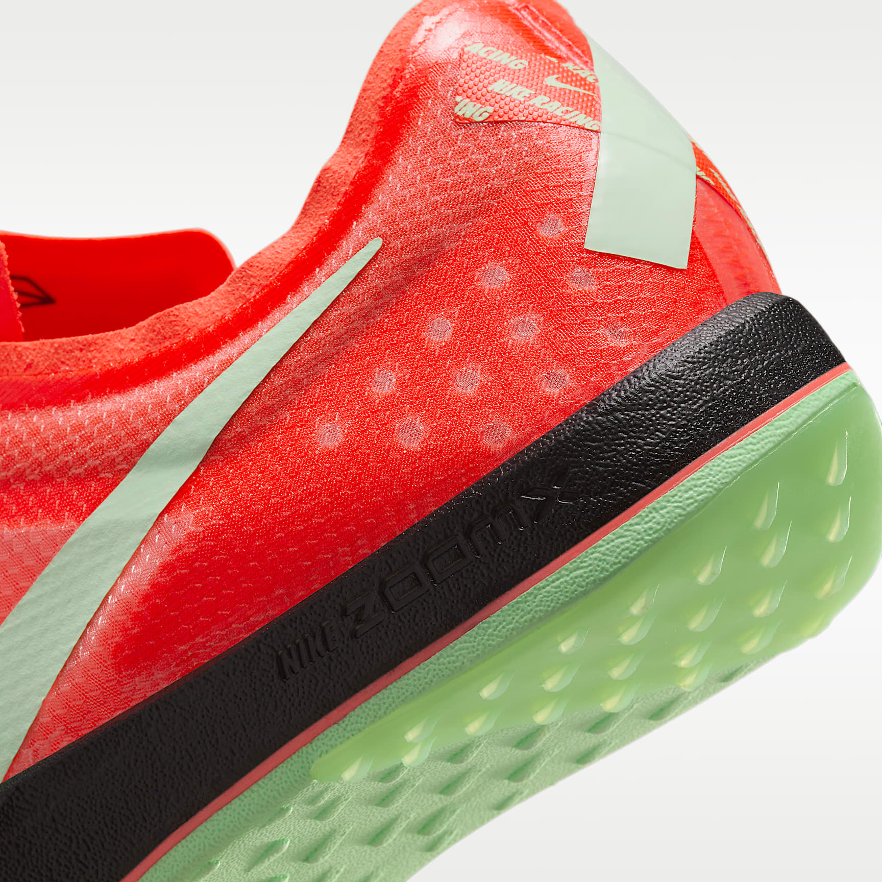 Nike Dragonfly XC Cross-Country-Spikes – Bright Crimson/Schwarz/Metallic Silver/Vapor Green