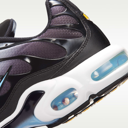 Nike Air Max Plus Schuh (Herren) – Schwarz/Light Smoke Grey/Weiß/Football Blue