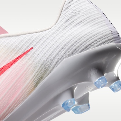 Nike Mercurial Superfly 11 Pro Low-Top-Fußballschuh für Kunstrasen – Weiß/Bright Crimson/Blur