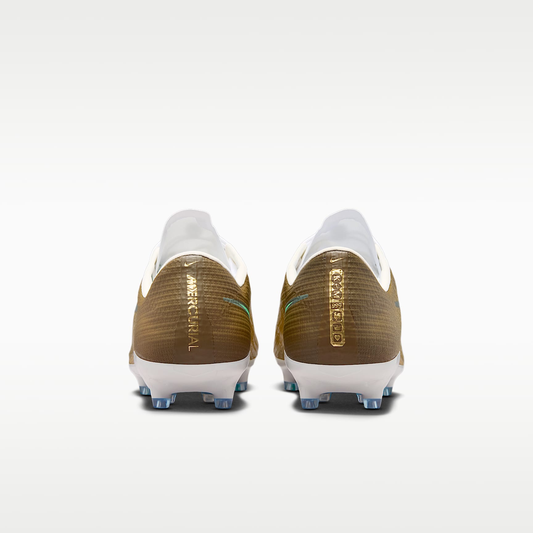 Nike Mercurial Superfly 11 Pro „Kylian Mbappé“ Low-Top-Fußballschuh für Kunstrasen – Metallic Gold/Green Glow