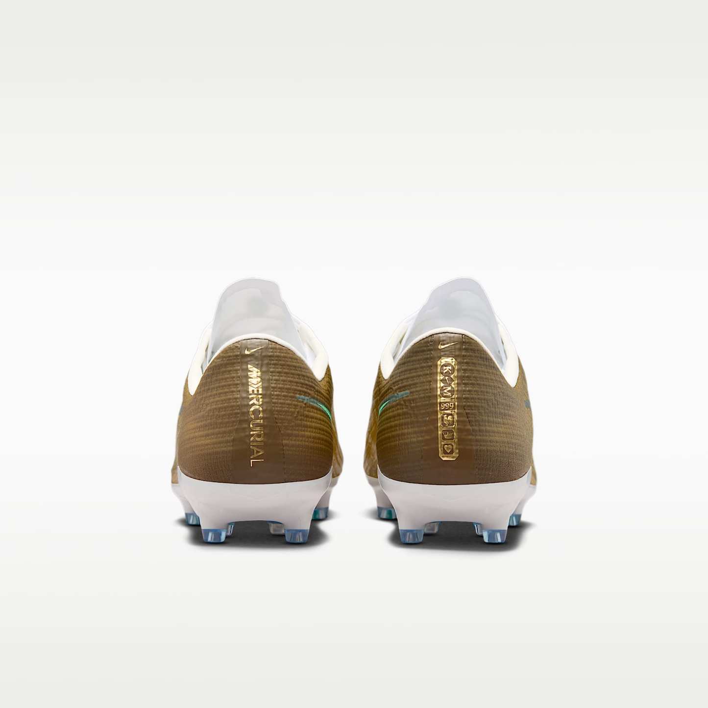 Nike Mercurial Superfly 11 Pro „Kylian Mbappé“ Low-Top-Fußballschuh für Kunstrasen – Metallic Gold/Green Glow