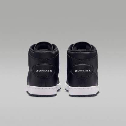 Jordan Court Connect Mid Herrenschuhe – Schwarz/Weiß