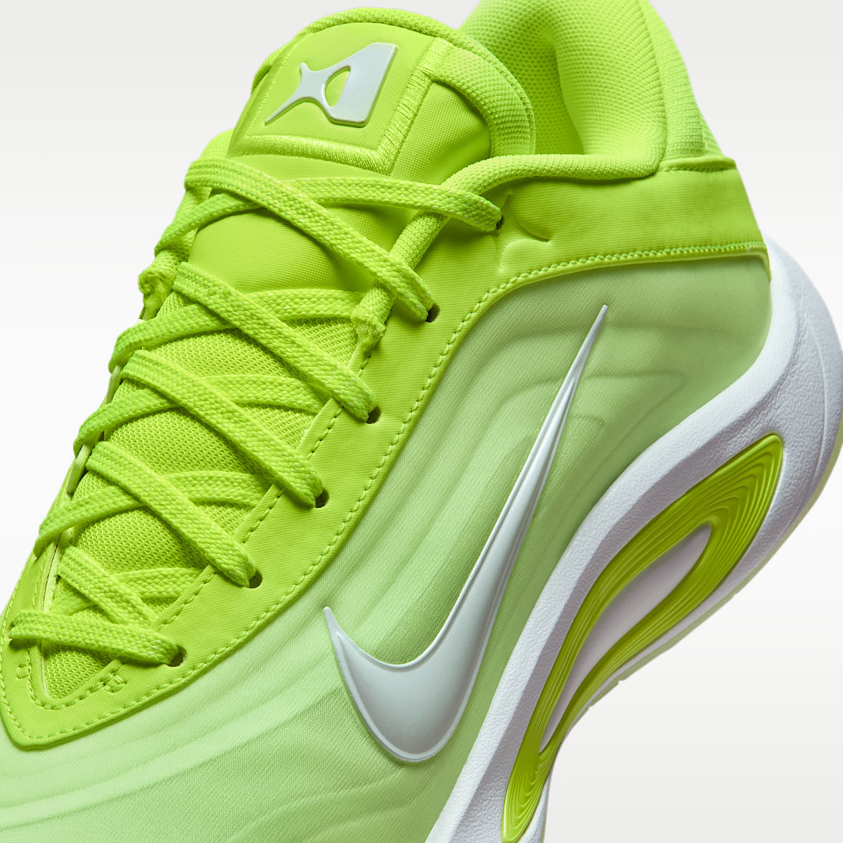 A'One "Lem and Lime" A'ja Wilson Basketballschuh – Volt/Barely Volt/Weiß