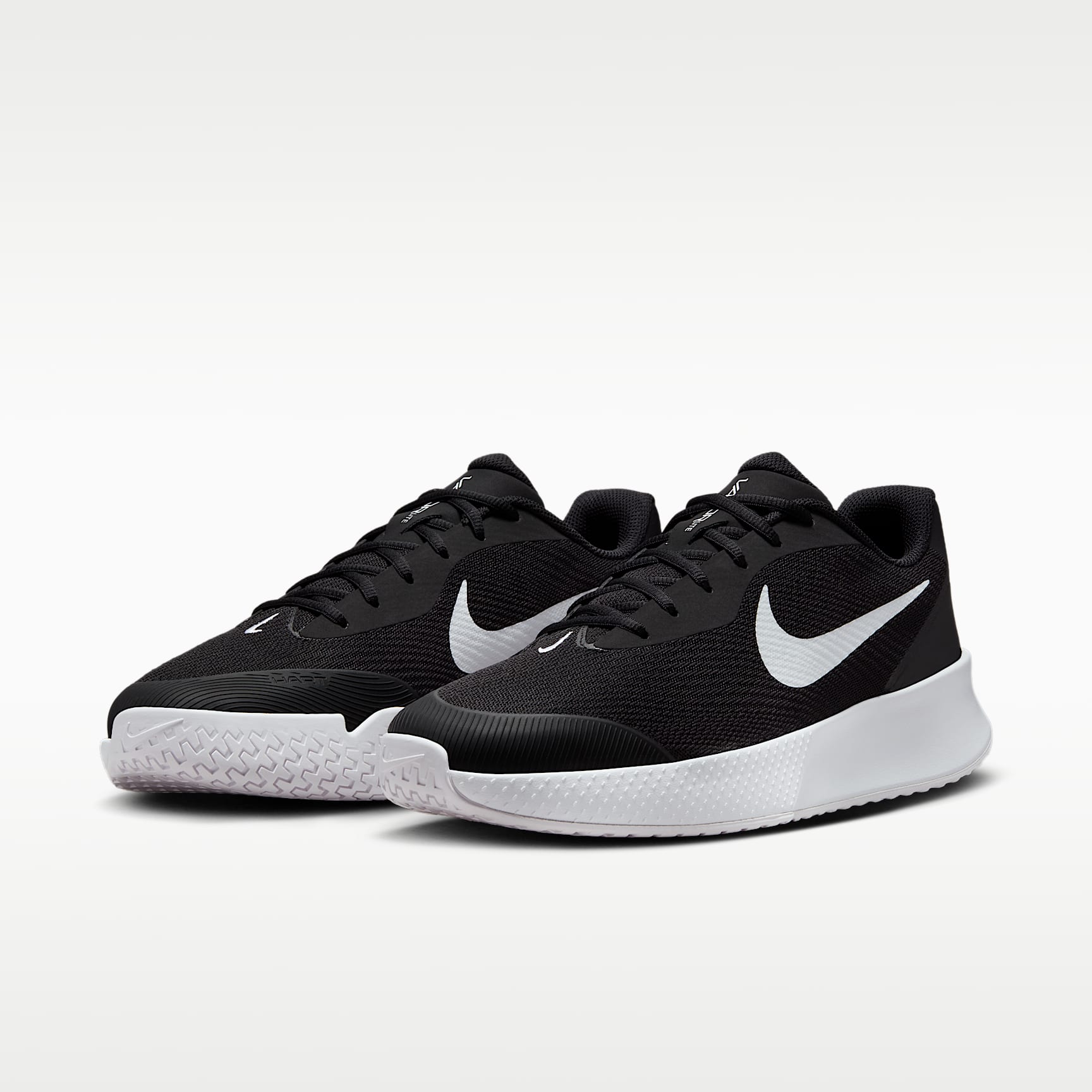 Nike Vapor Lite 3 Tennisschuh für Hartplätze (Herren) – Schwarz/Weiß