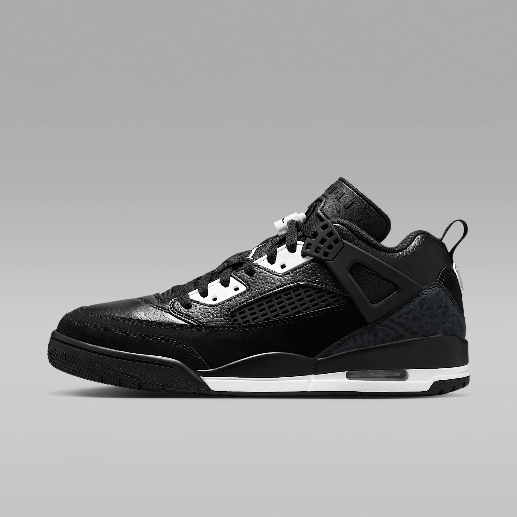 Jordan Spizike Low Herrenschuh – Schwarz/Weiß/Anthracite/Weiß