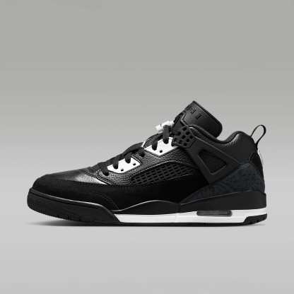 Jordan Spizike Low Herrenschuh – Schwarz/Weiß/Anthracite/Weiß