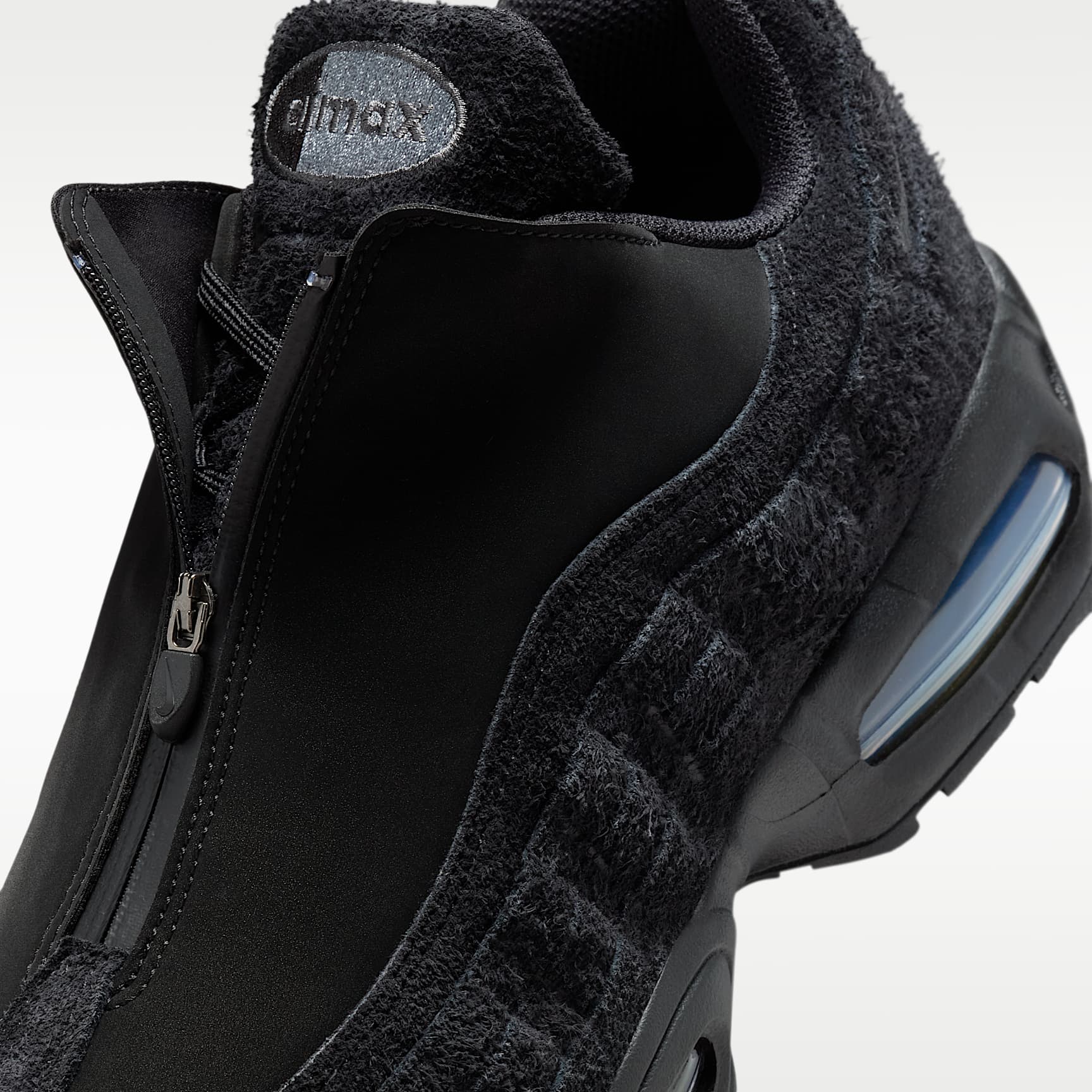 Nike Air Max 95 Big Bubble Schuh (Herren) – Schwarz/Metallic Cool Grey/Weiß/Anthracite