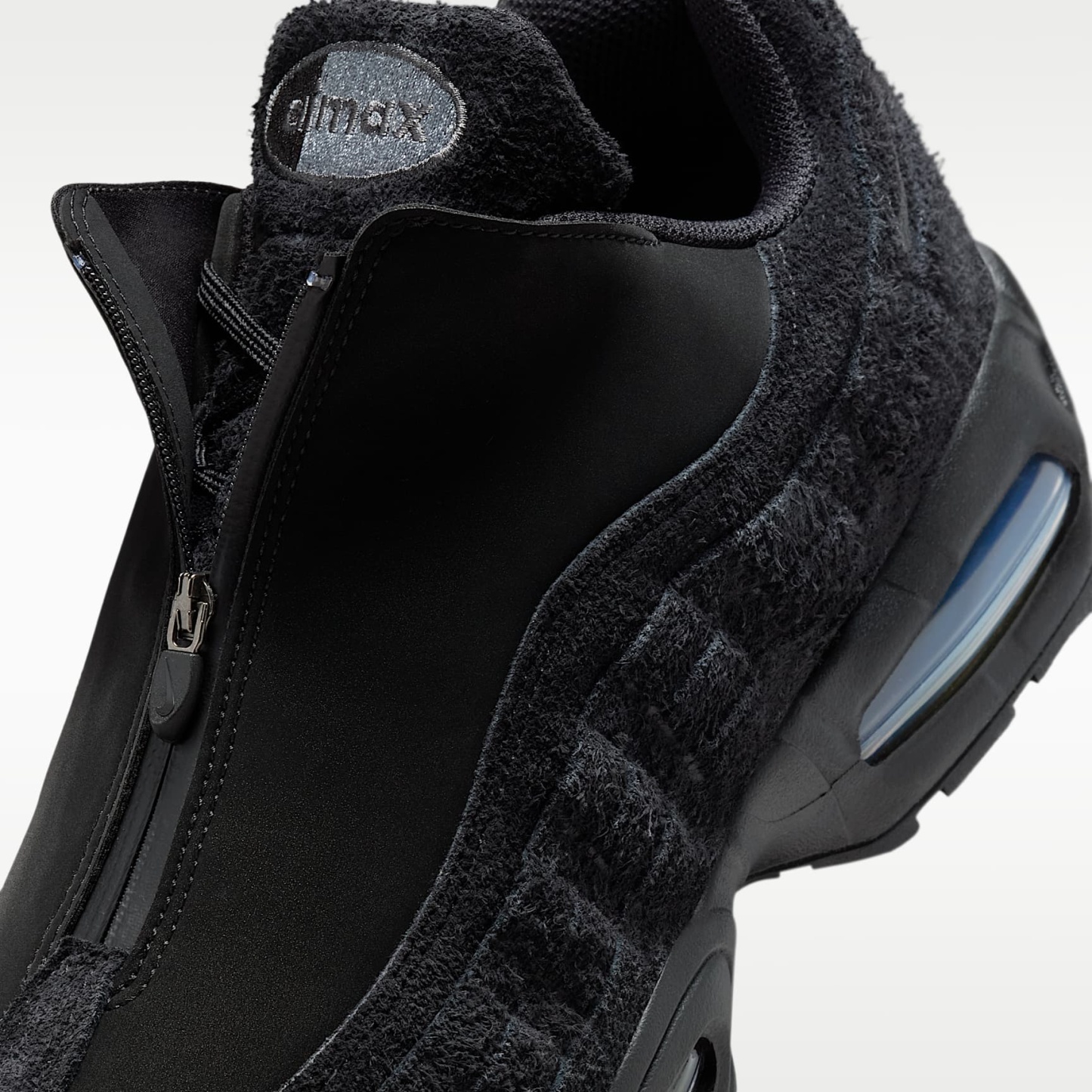 Nike Air Max 95 Big Bubble Schuh (Herren) – Schwarz/Metallic Cool Grey/Weiß/Anthracite