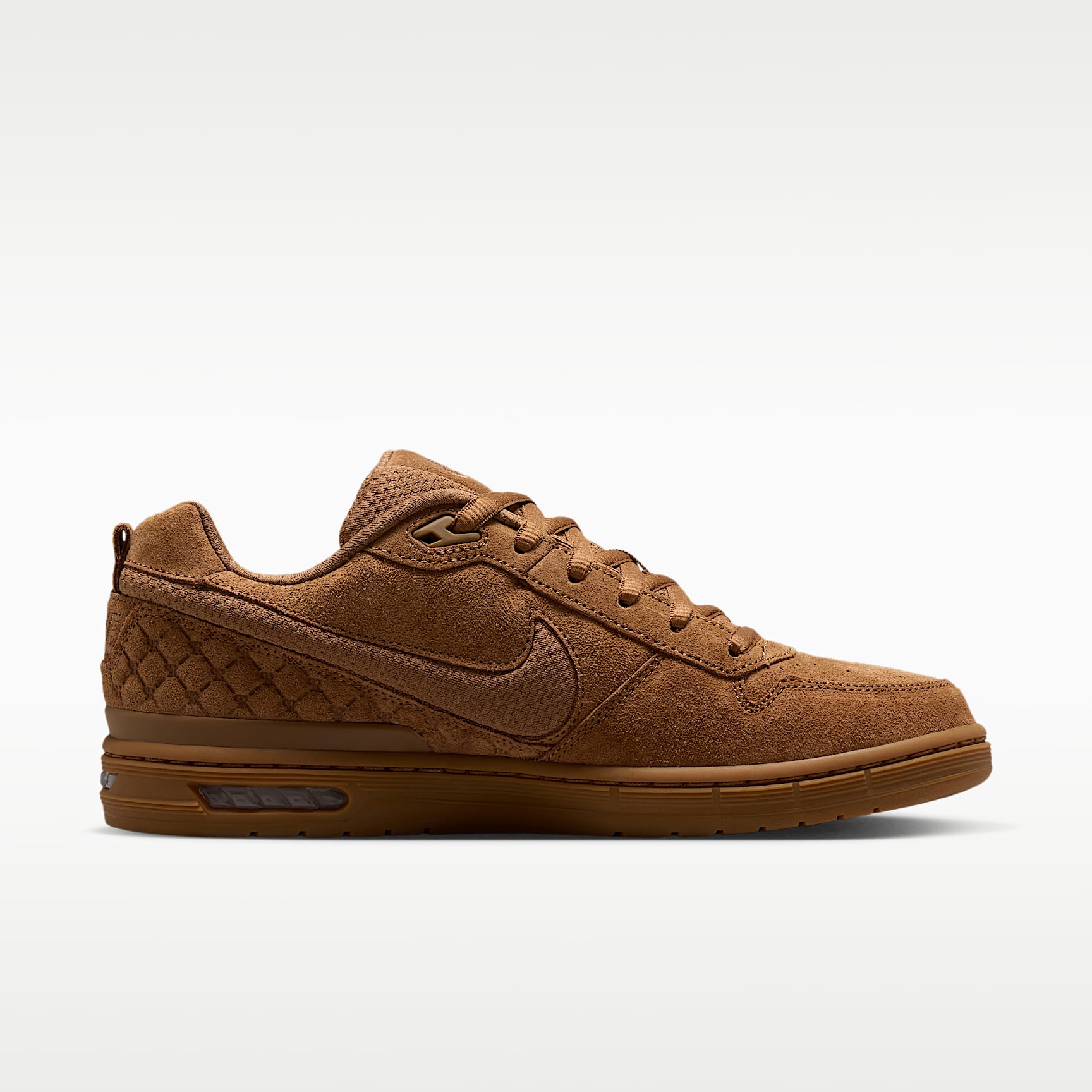 Nike SB Zoom Air Paul Rodriguez Low Skateboardschuh – Light British Tan/University Red/Schwarz/Light British Tan