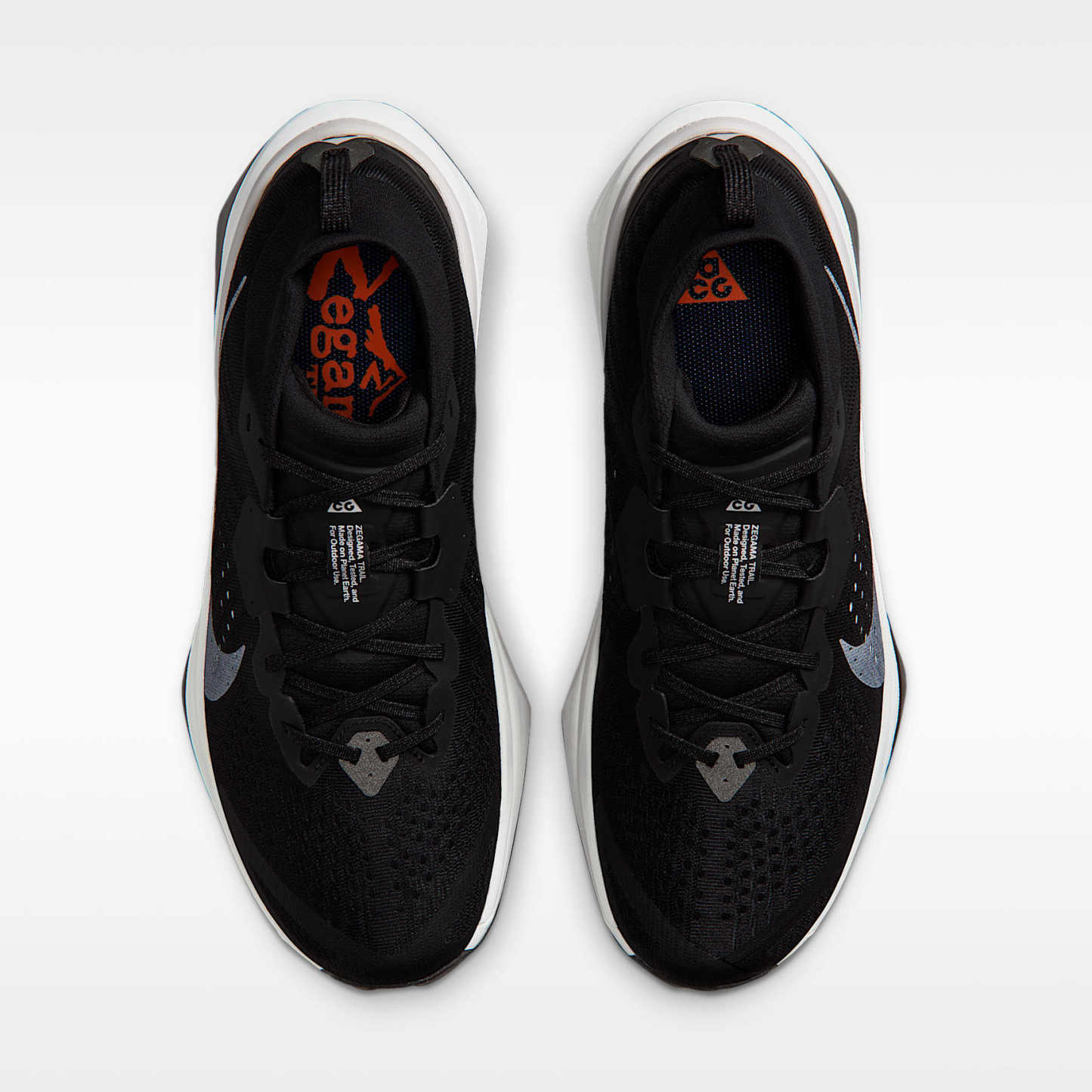 ACG Zegama Trail Traillaufschuh (Herren) – Schwarz/Safety Orange/Anthracite/Summit White