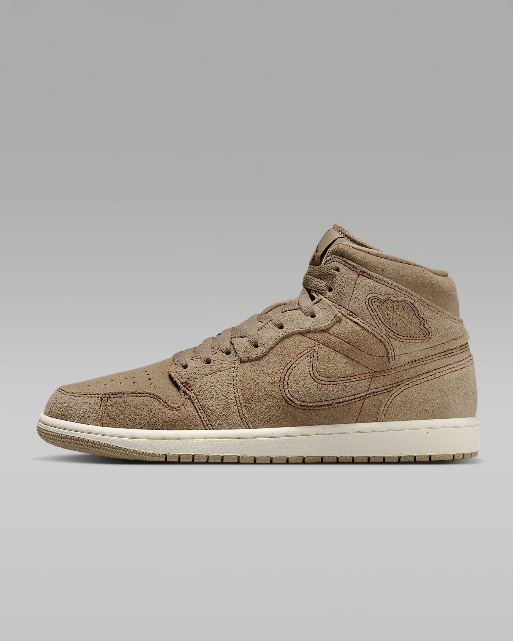 Air Jordan 1 Mid SE Craft Herrenschuh – Khaki/Pecan/Cargo Khaki/Khaki