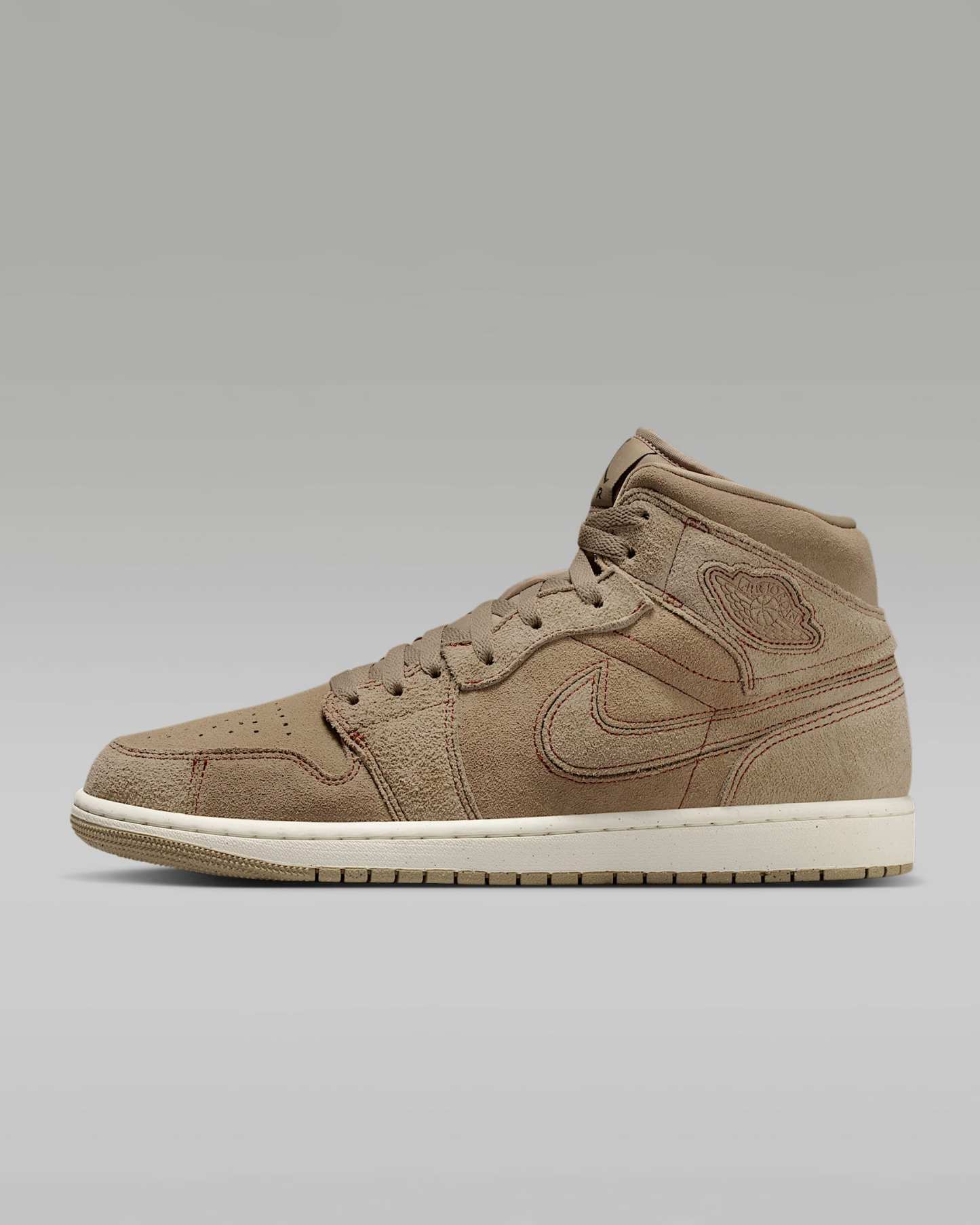 Air Jordan 1 Mid SE Craft Herrenschuh – Khaki/Pecan/Cargo Khaki/Khaki