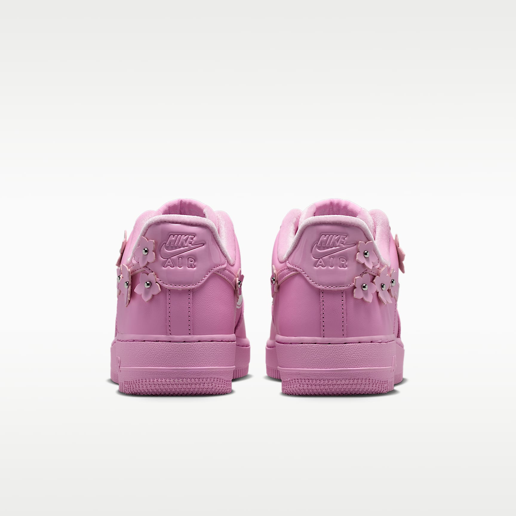 Nike Air Force 1 '07 "Florette" Schuh (Damen) – Pink Rise/Pink Foam/Metallic Silver/Pink Rise