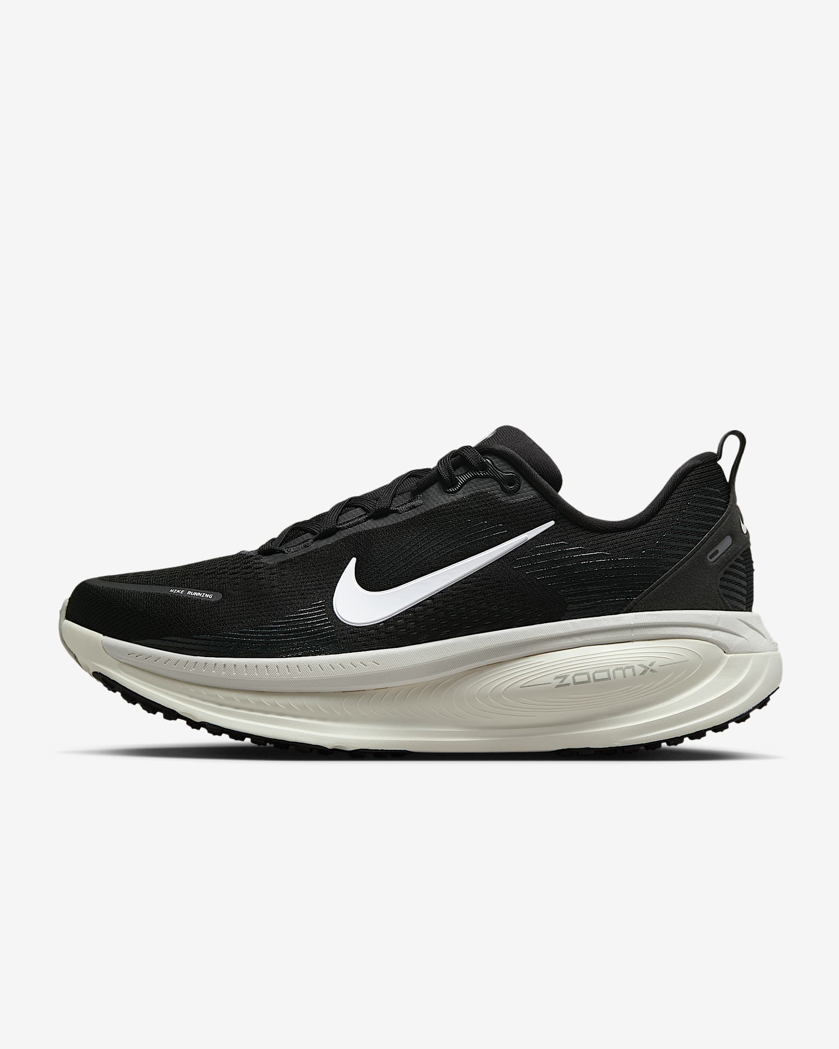 Nike Vomero 18 Straßenlaufschuh (Herren) – Schwarz/Coconut Milk/Light Iron Ore/Summit White