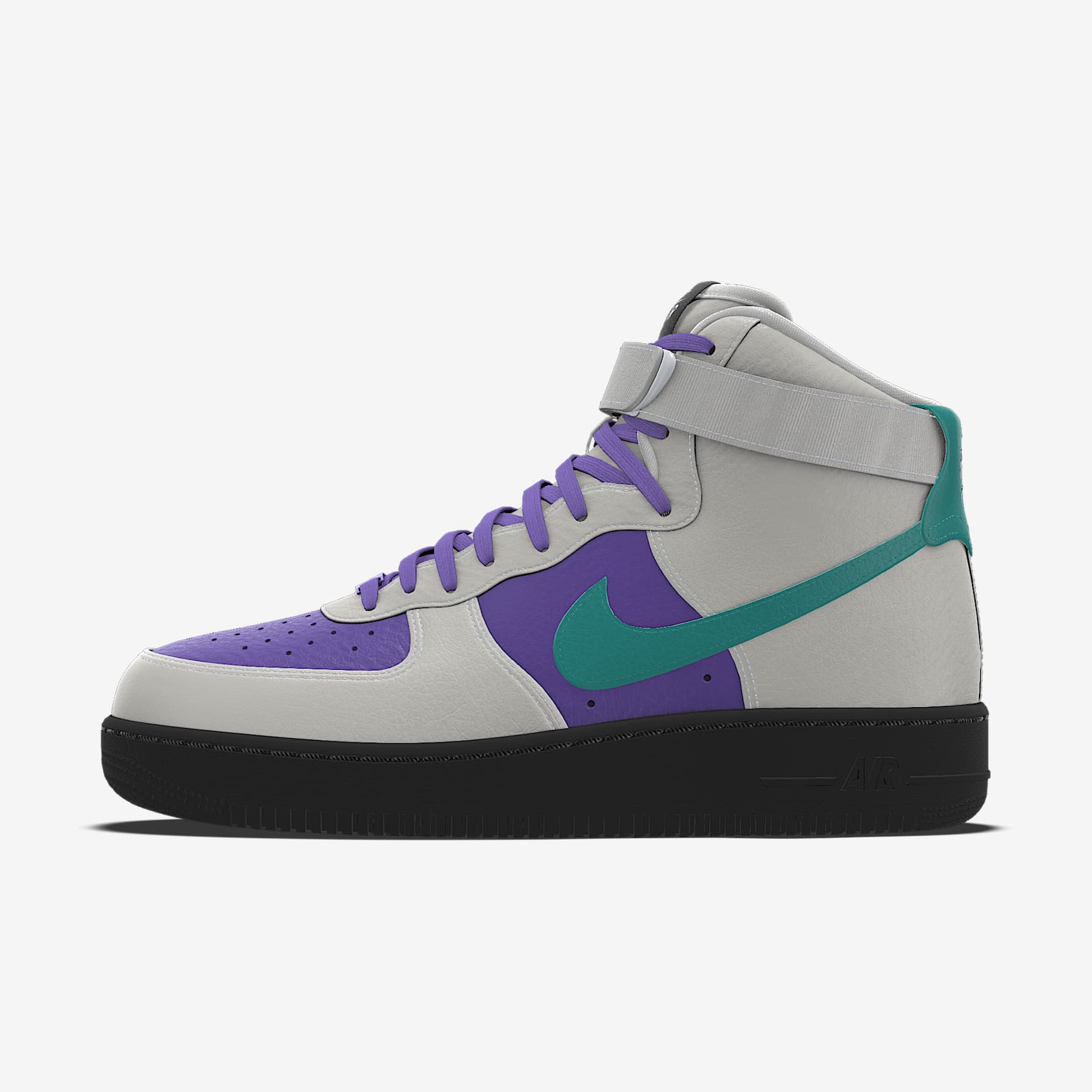 Nike Air Force 1 High By You personalisierbarer Herrenschuh – Multi-Color/Multi-Color/Multi-Color [6704988924]