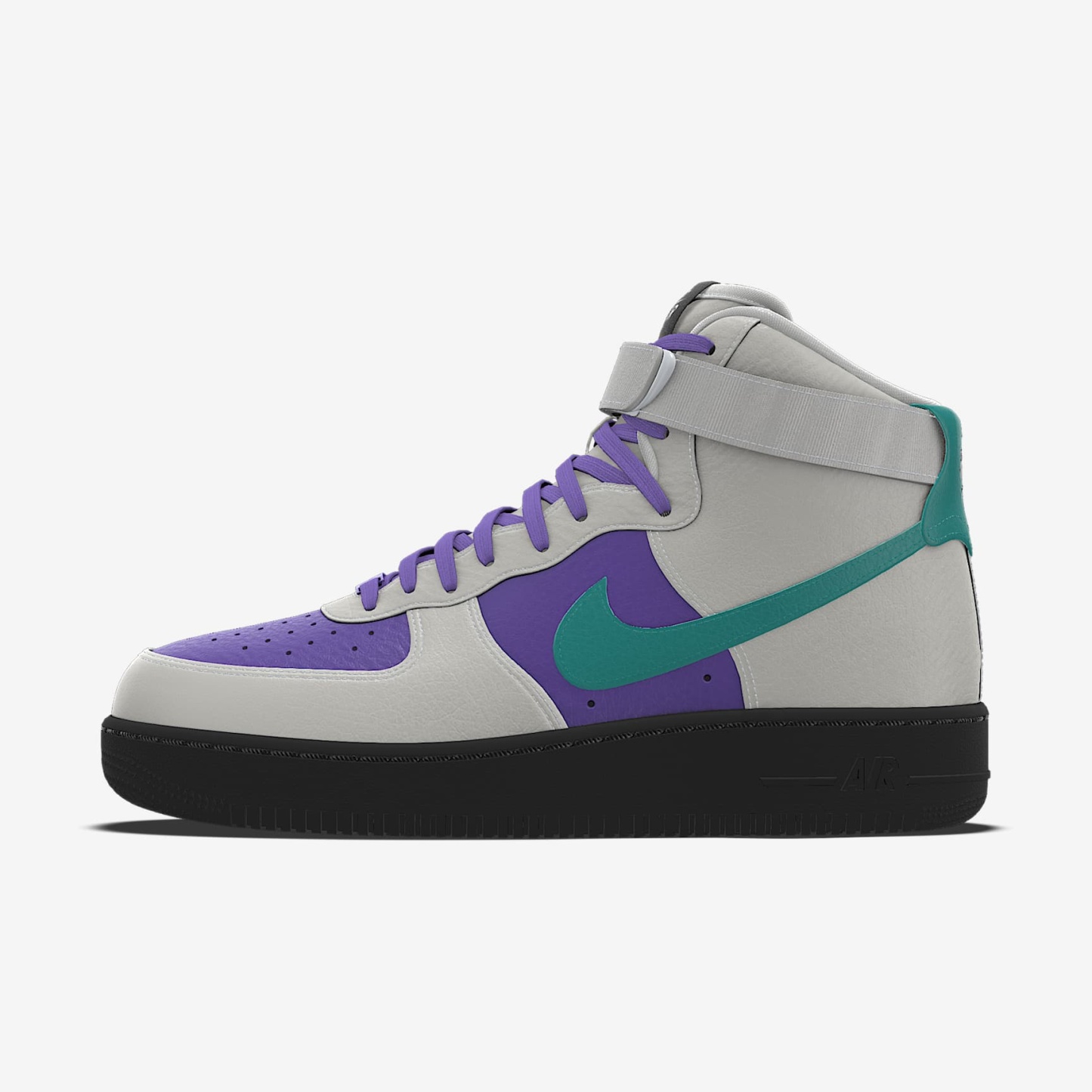 Nike Air Force 1 High By You personalisierbarer Herrenschuh – Multi-Color/Multi-Color/Multi-Color [6704988924]