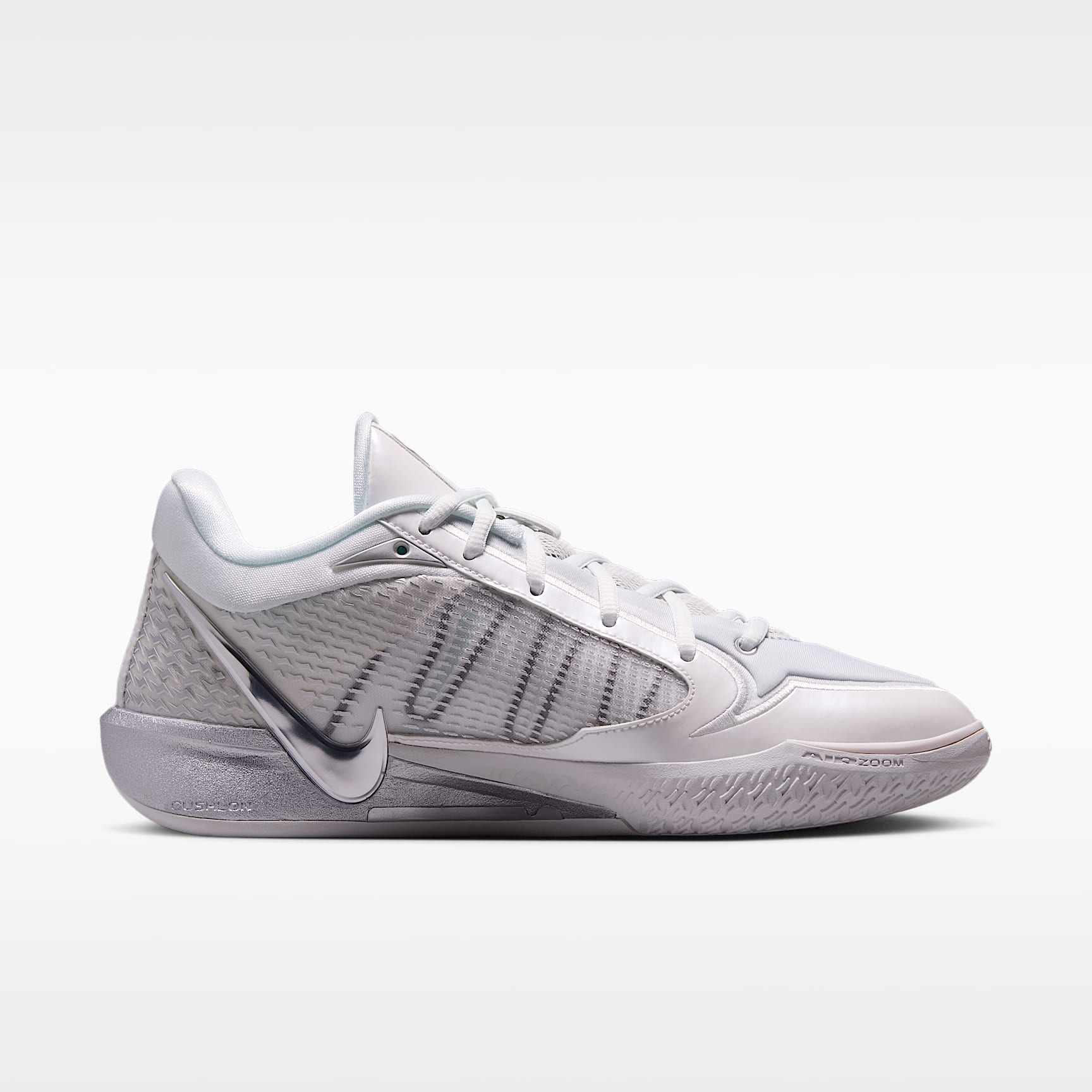 Sabrina 4 Basketballschuh – Summit White/Schwarz/Metallic Silver