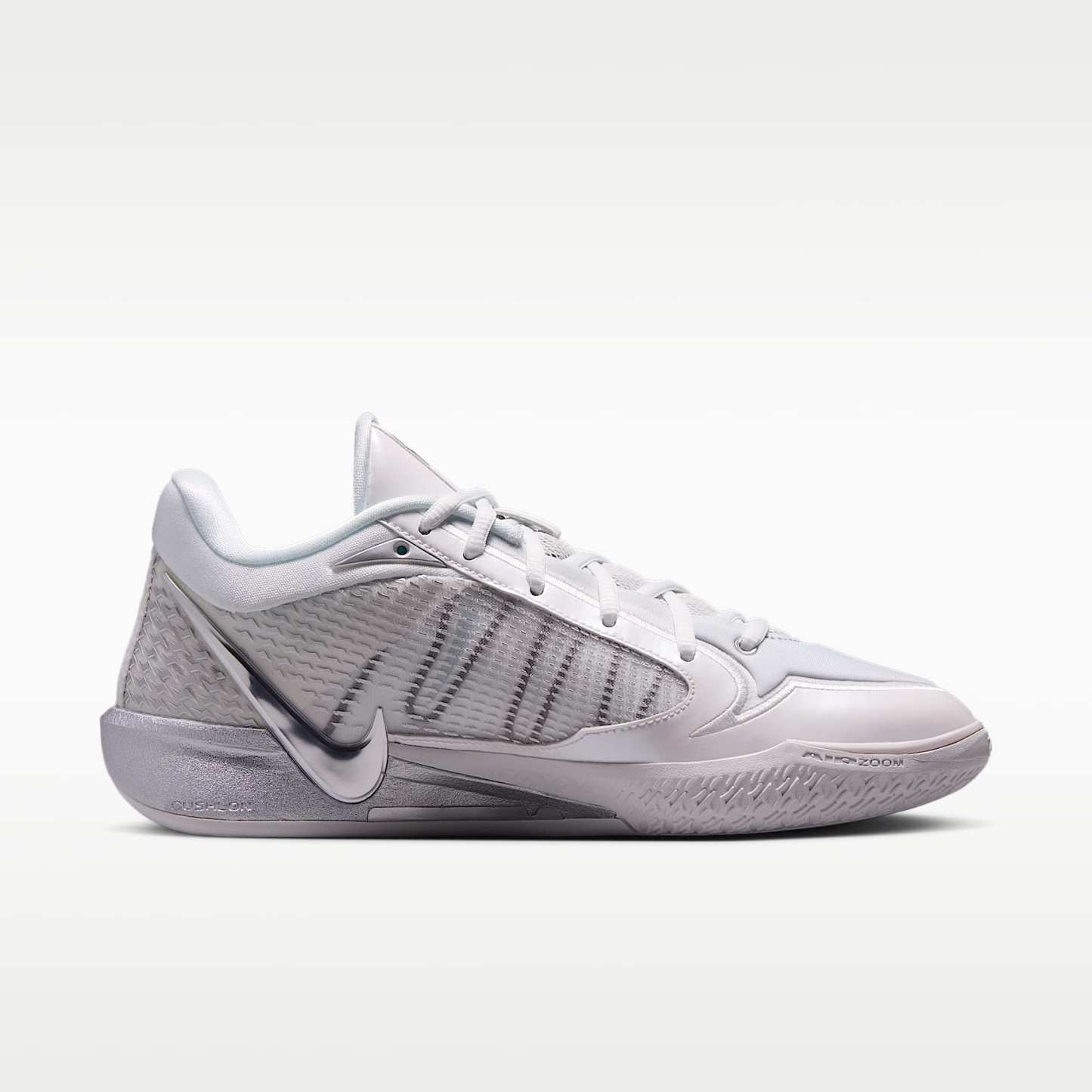Sabrina 4 Basketballschuh – Summit White/Schwarz/Metallic Silver