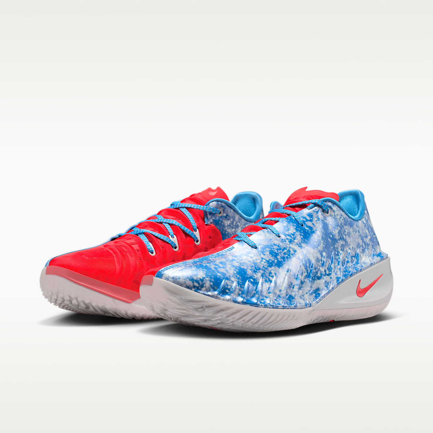 Nike G.T. Cut 4 "WNBA 30th" Basketballschuh – Light Photo Blue/Metallic Silver/Weiß/Action Red