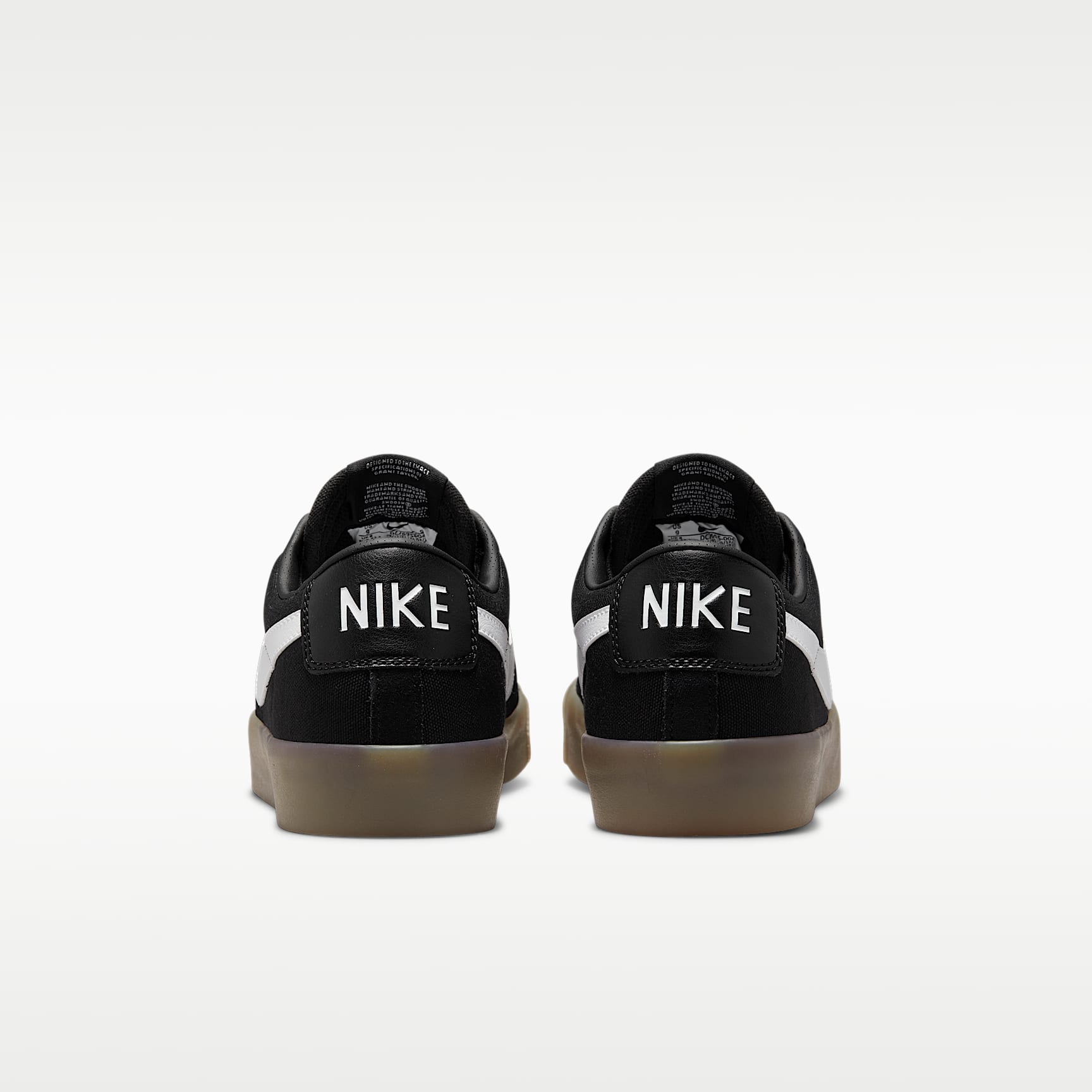 Nike SB Zoom Blazer Low Pro GT Skateboardschuh – Schwarz/Schwarz/Weiß/Weiß