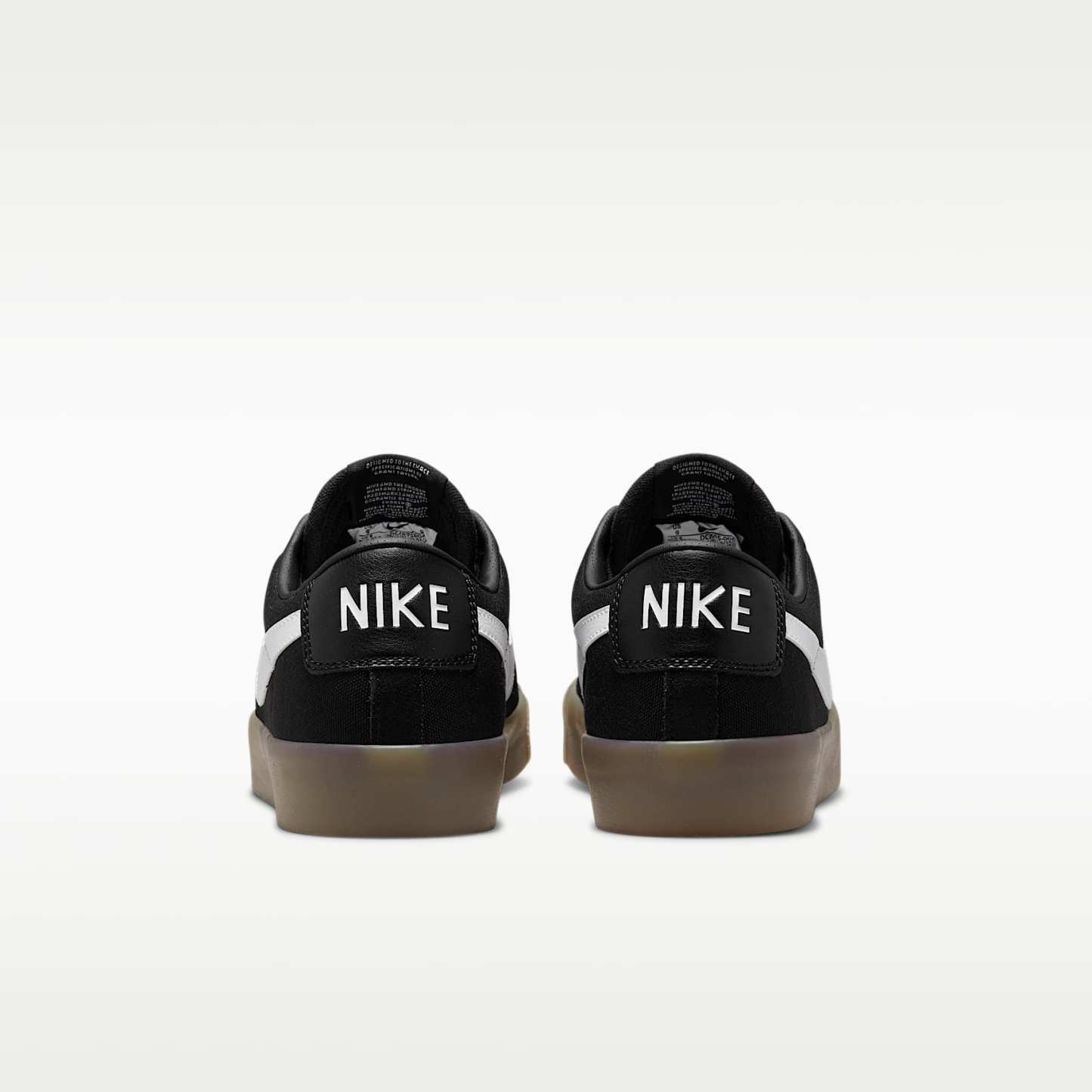 Nike SB Zoom Blazer Low Pro GT Skateboardschuh – Schwarz/Schwarz/Weiß/Weiß