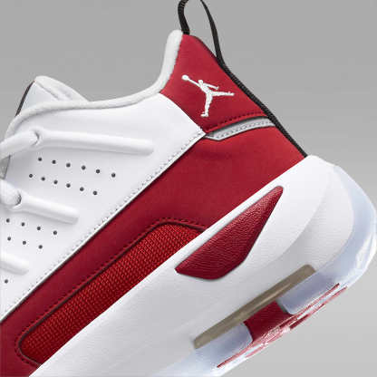 Jordan Max Aura 7 Schuh (Herren) – Weiß/Gym Red/Schwarz/Weiß