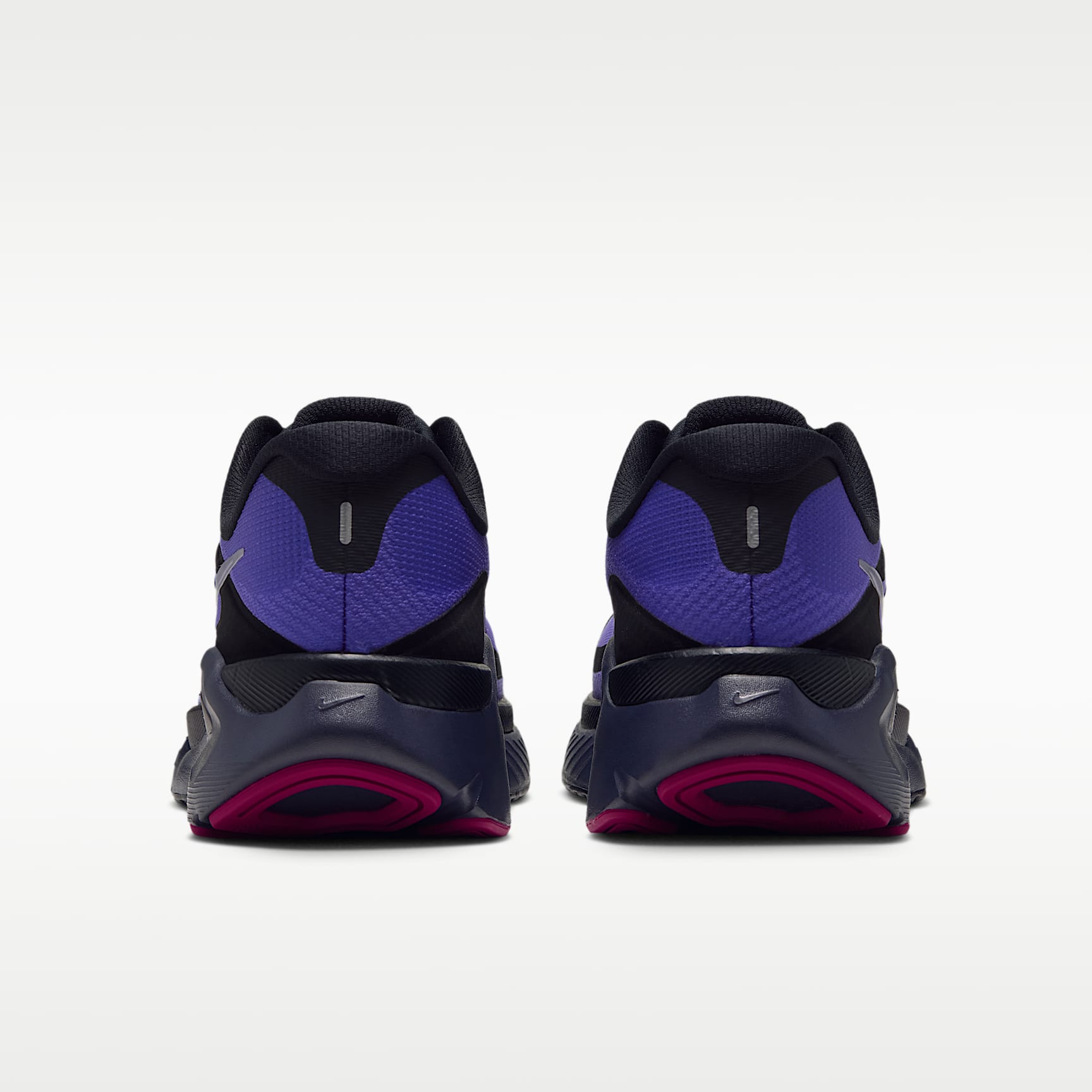 Nike Structure Plus Straßenlaufschuh (Damen) – Schwarz/Persian Violet/Purple Pulse/Metallic Silver