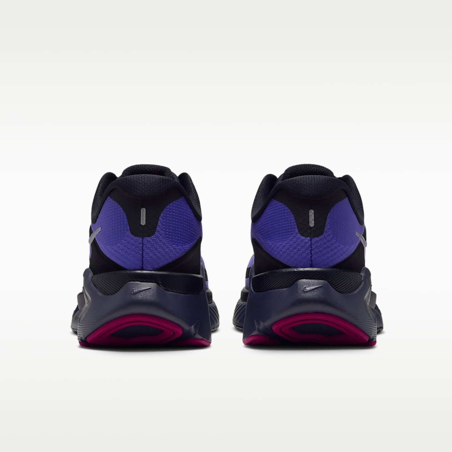 Nike Structure Plus Straßenlaufschuh (Damen) – Schwarz/Persian Violet/Purple Pulse/Metallic Silver