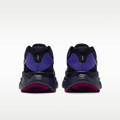 Nike Structure Plus Straßenlaufschuh (Damen) – Schwarz/Persian Violet/Purple Pulse/Metallic Silver