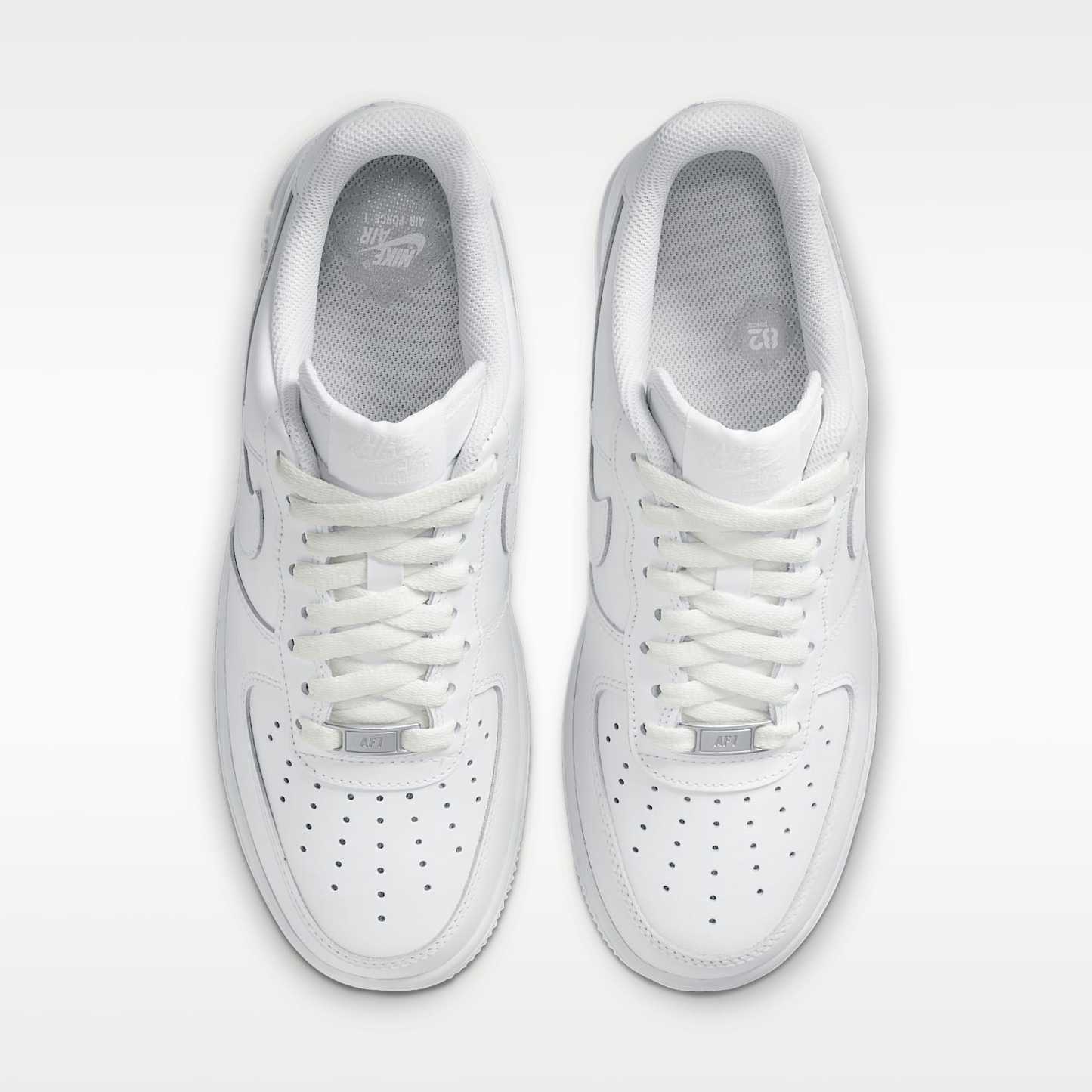 Nike Air Force 1 '07 Schuh (Damen) – Weiß/Weiß/Weiß/Weiß