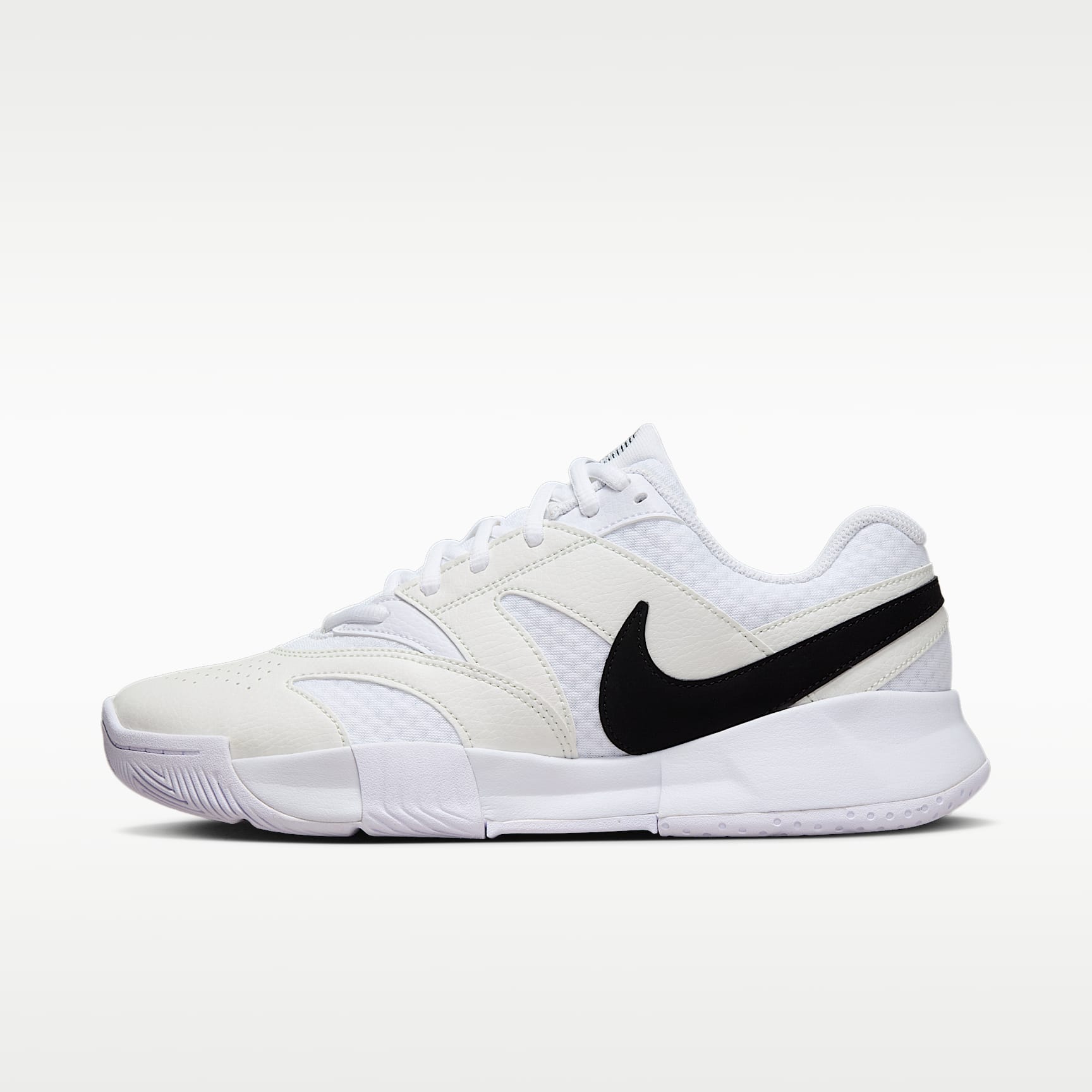 NikeCourt Lite 4 Tennisschuh für Hartplätze (Damen) – Weiß/Summit White/Schwarz