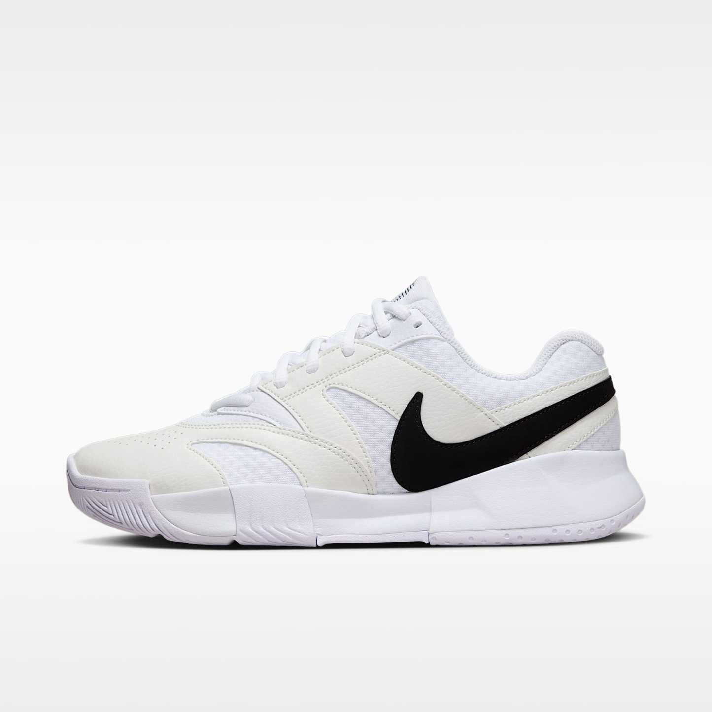 NikeCourt Lite 4 Tennisschuh für Hartplätze (Damen) – Weiß/Summit White/Schwarz