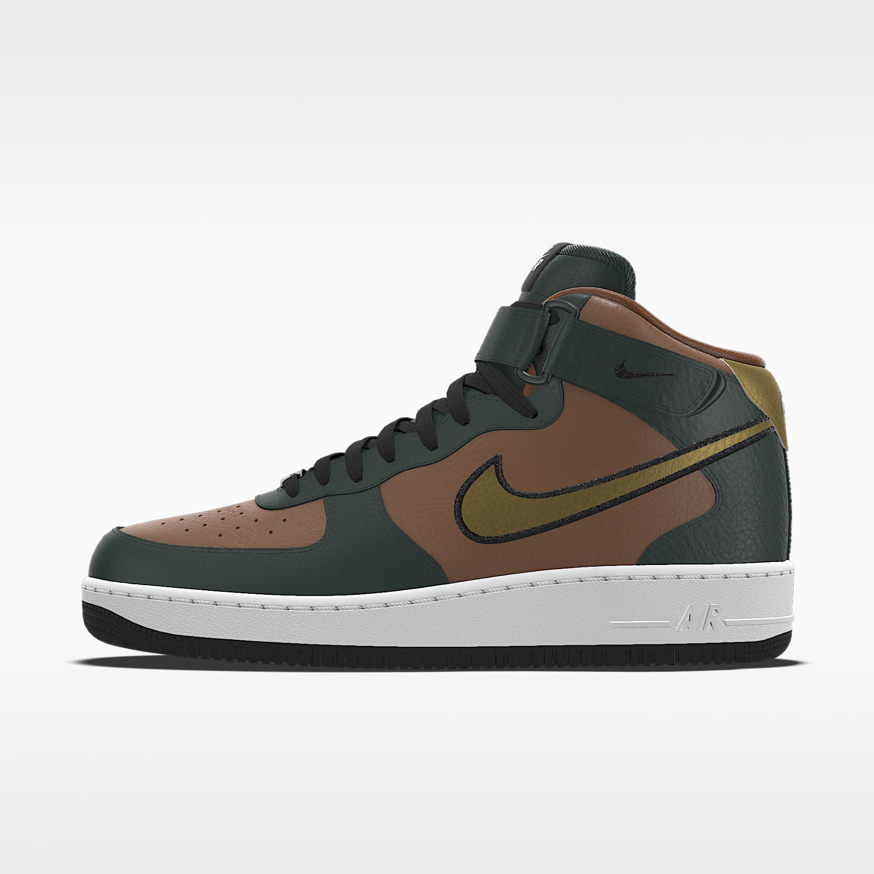 Nike Air Force 1 Mid By You personalisierbarer Herrenschuh – Multi-Color/Multi-Color/Multi-Color [9731071236]