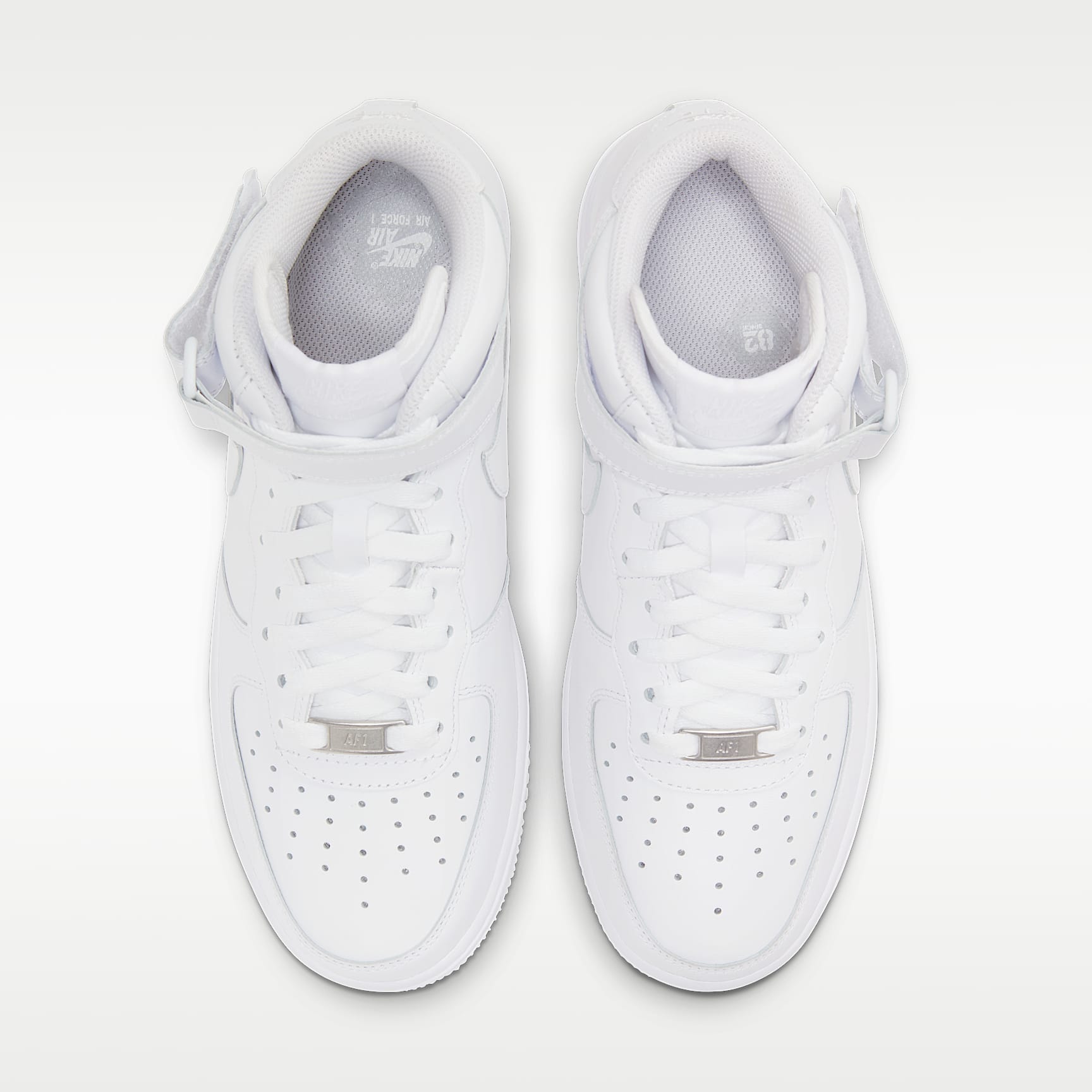 Nike Air Force 1 '07 Mid Damenschuh – Weiß/Weiß/Weiß