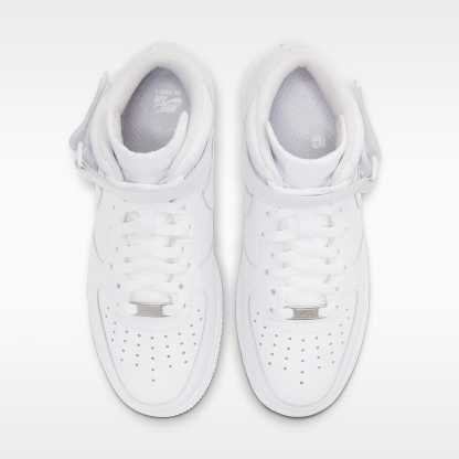 Nike Air Force 1 '07 Mid Damenschuh – Weiß/Weiß/Weiß