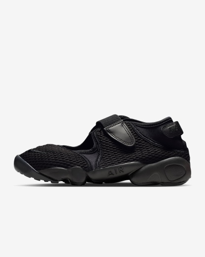 Nike Air Rift Mesh Schuh (Damen) – Schwarz/Weiß/Schwarz