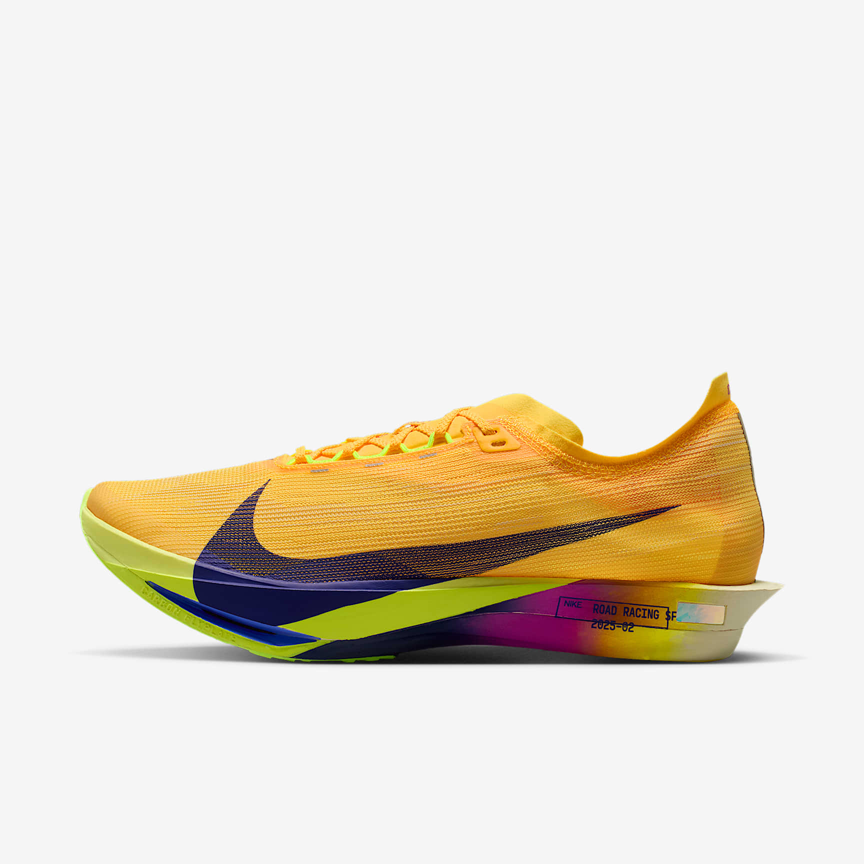 Nike Streakfly 2 Straßenlaufschuh für Wettkämpfe – Citron Pulse/Volt Ice/Hyper Violet/Indigo Burst