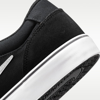 Nike SB Chron 2 Skateboardschuh – Schwarz/Schwarz/Weiß