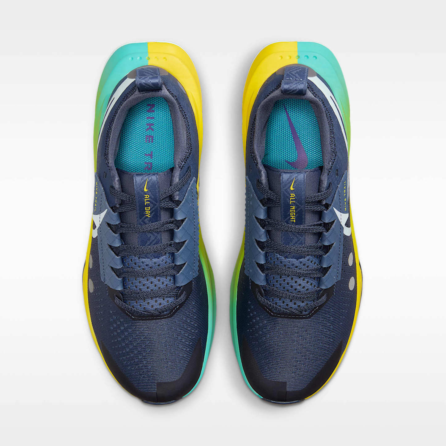 Nike Zegama 2 Traillaufschuh (Damen) – Thunder Blue/Diffused Blue/Opti Yellow/Glacier Blue