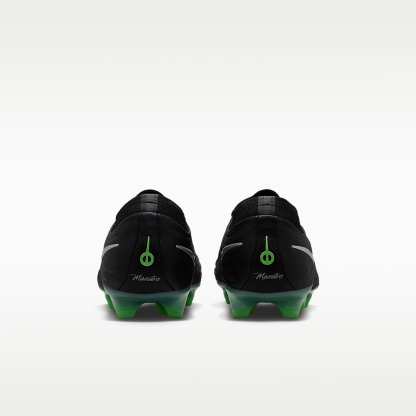 Nike Tiempo Maestro Elite Low Top Fußballschuh für normalen Rasen – Schwarz/Schwarz/Illusion Green
