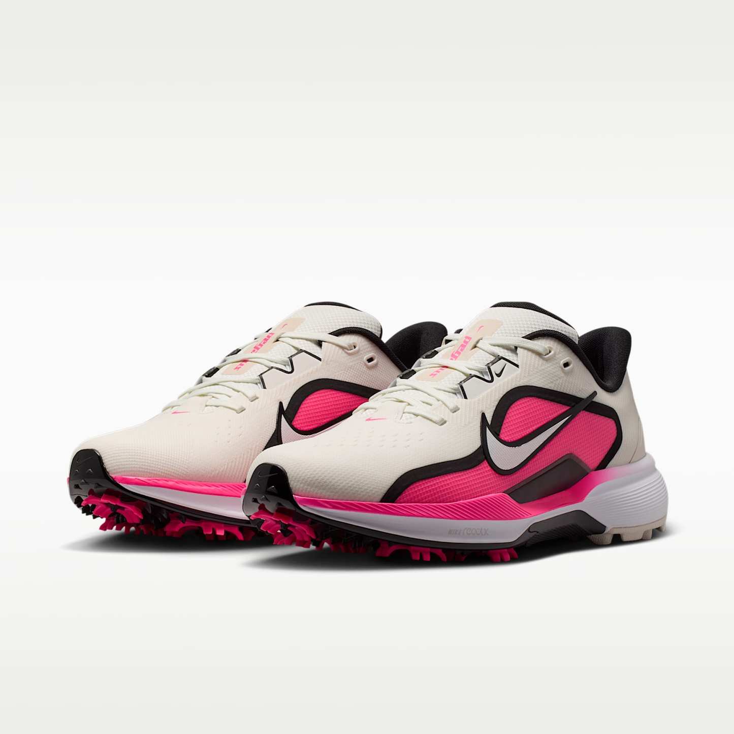 Nike Pegasus 1 G Golfschuh – Sail/Hyper Pink/Schwarz