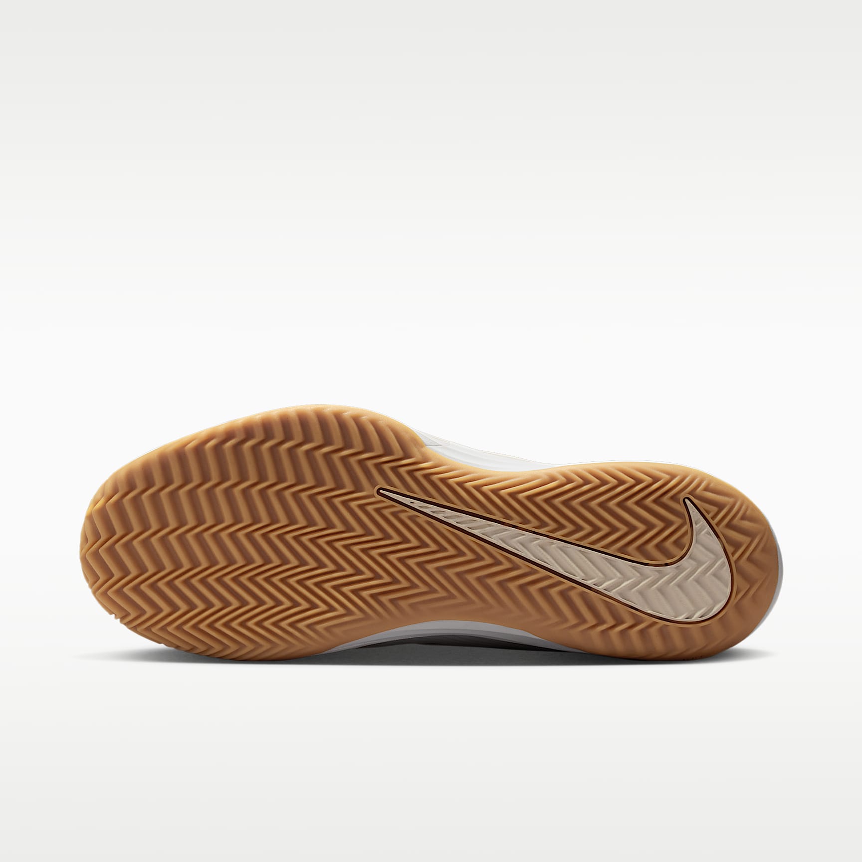Nike Vapor 12 Clay Court Tennisschuh (Herren) – Weiß/Summit White/Linen/Light Orewood Brown