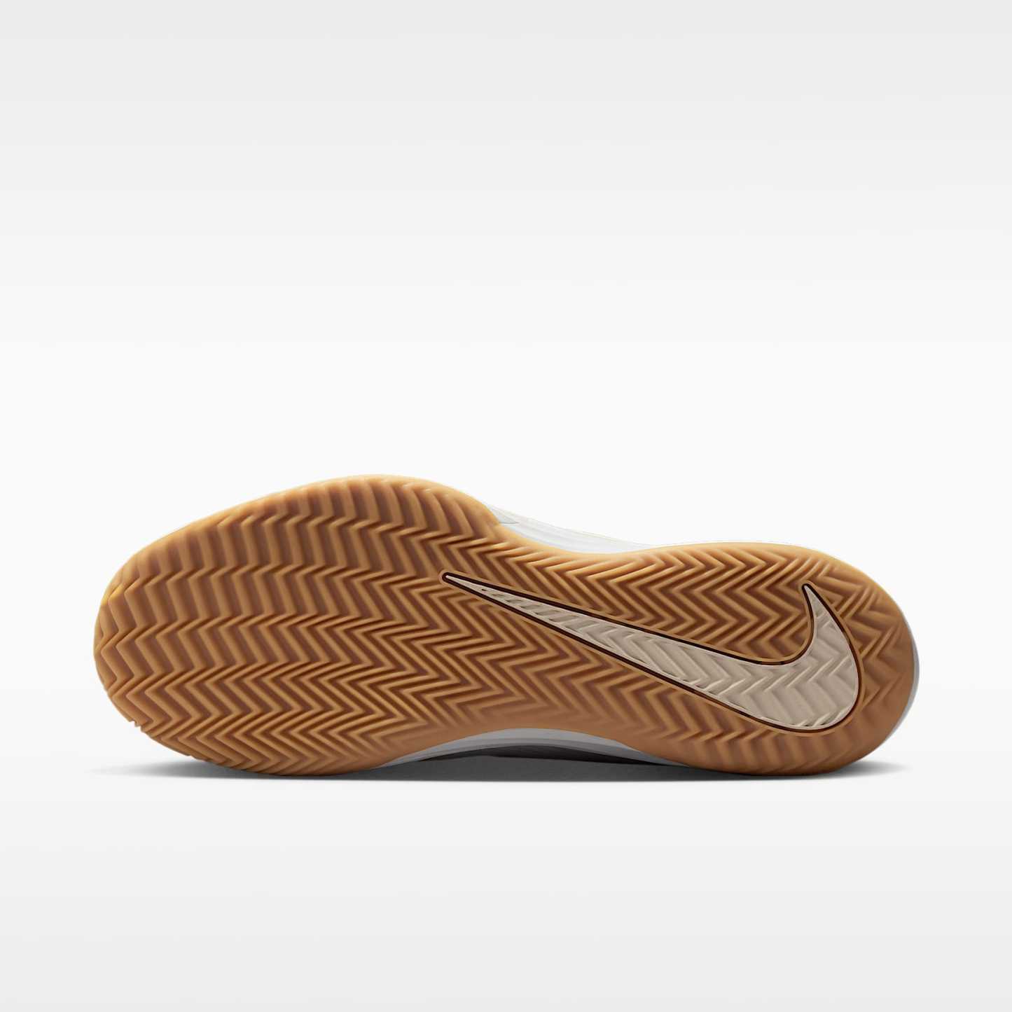 Nike Vapor 12 Clay Court Tennisschuh (Herren) – Weiß/Summit White/Linen/Light Orewood Brown