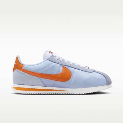 Nike Cortez Textile Schuh (Damen) – Hydrogen Blue/Weiß/Hot Curry